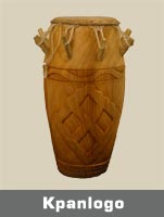 The Kpanlogo drum as with other African drums were used as a form of communication as they could be heard clearly over large distances. 